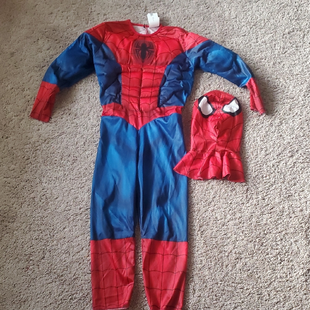 Spiderman Red and Blue Kids Costume